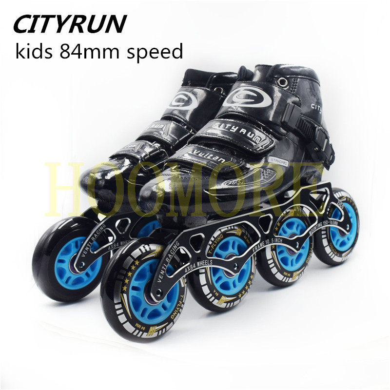 Men Shoes Eu To Us Size - Cityrun-子供用スピードスケート,4輪,カーボンファイバー,84mm,男の子と女の子用,ヨーロッパサイズ30-36