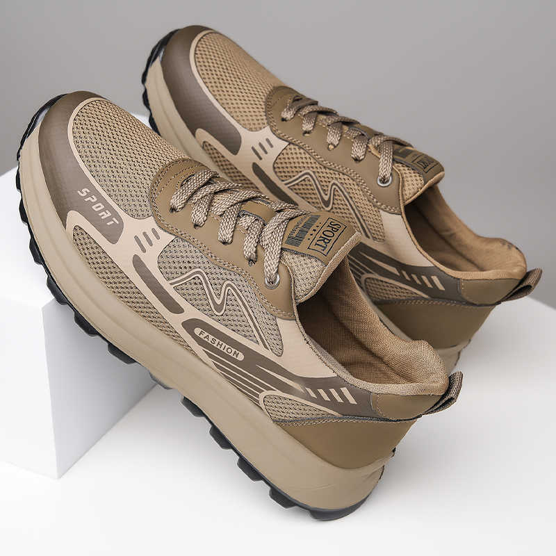 穴あきレースアップサマーハイブーツブーツ高級ブランドハイトッ - Men'S Shoes Top Brands のレビューと価格