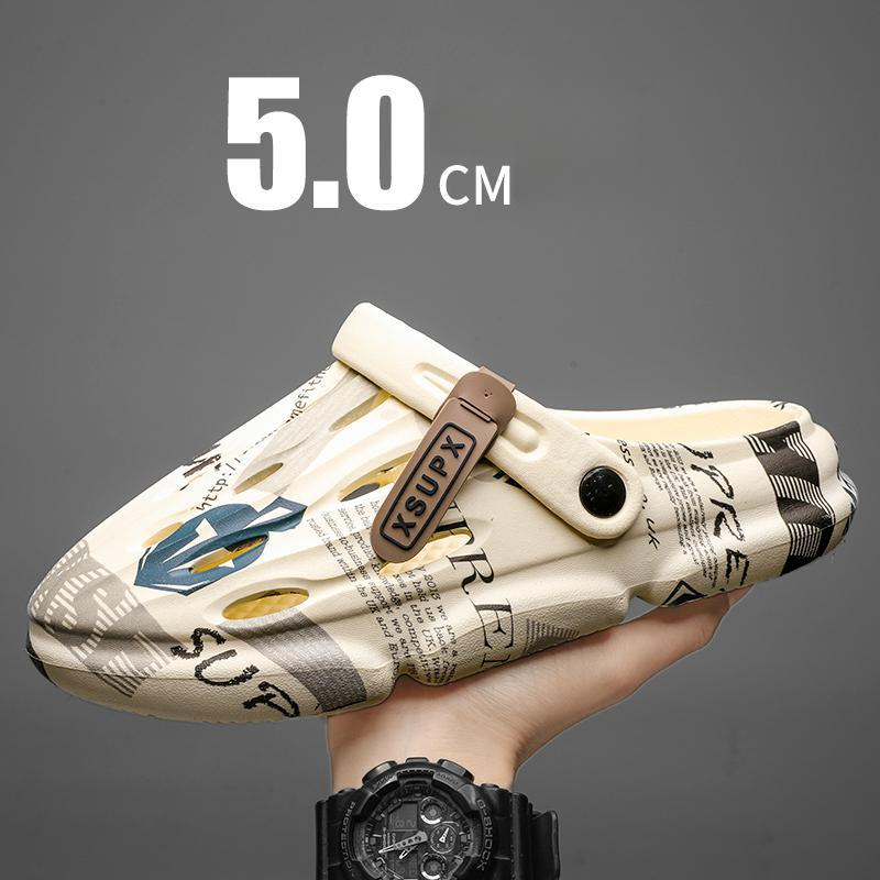 メンズ厚底ビーチシューズ,スポーツサンダル,ツーインワンメッ - Sport Slide Men のレビューと価格