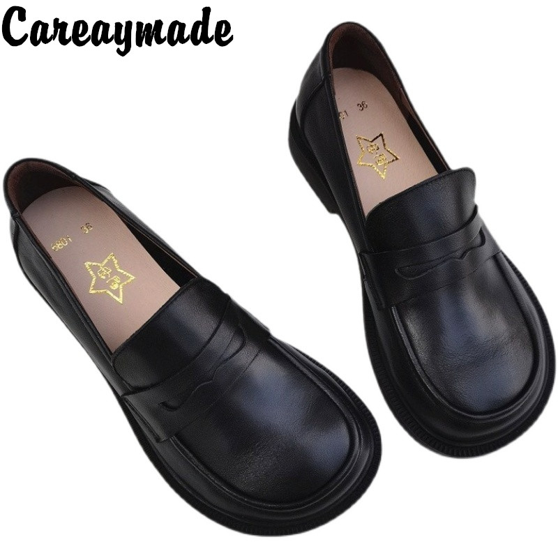 Cauaymade-カジュアルなオックスフォードの靴,男性用 - Men Shoes Oxford のレビューと価格