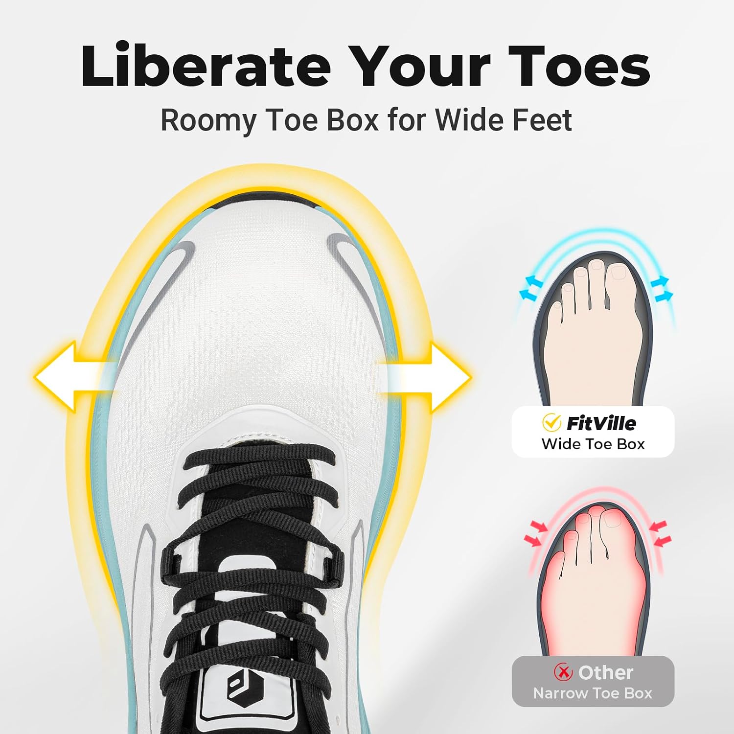 FitVille メンズ ワイドフィット ロードランニング＆ - Men Shoes Jordan のレビューと価格