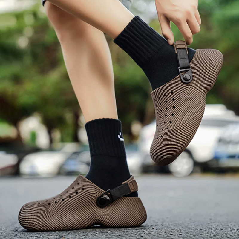 3Dデザインチャンキープラットフォームサンダル メンズ 20 - Sandal Sport Outdoor のレビューと価格
