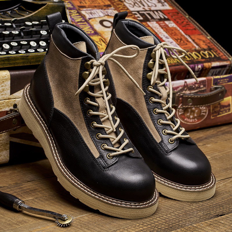 手作りメンズアンクルオックスフォードブーツ高級本革 2026 - Men Shoes Oxford のレビューと価格