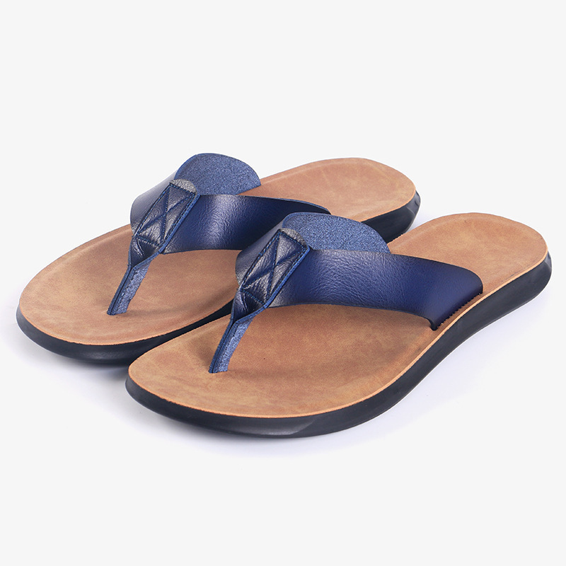 38-47 新しいイタリアンレザービーチサンダル男性用カジュ - Men'S Shoes Top Brands のレビューと価格