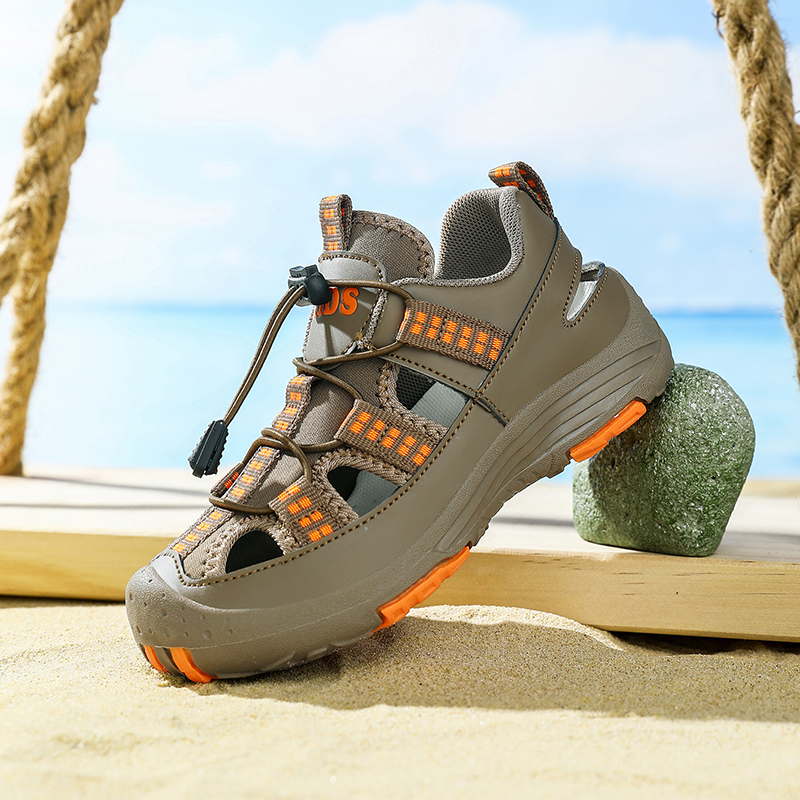 子供用アウトドアスポーツサンダル,男の子用カジュアルビーチシ - Sandal Sport Outdoor のレビューと価格