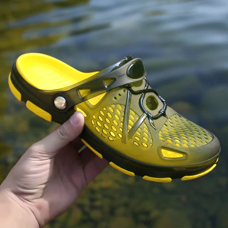 ファッションスリッパカジュアルサンダル通気性ノンスリップ快適 - Men'S Shoes Comfortable Walking のレビューと価格
