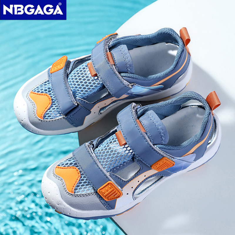 夏通気性スポーツサンダル子供男の子屋外カジュアルビーチシュー - Sandal Sport Outdoor のレビューと価格