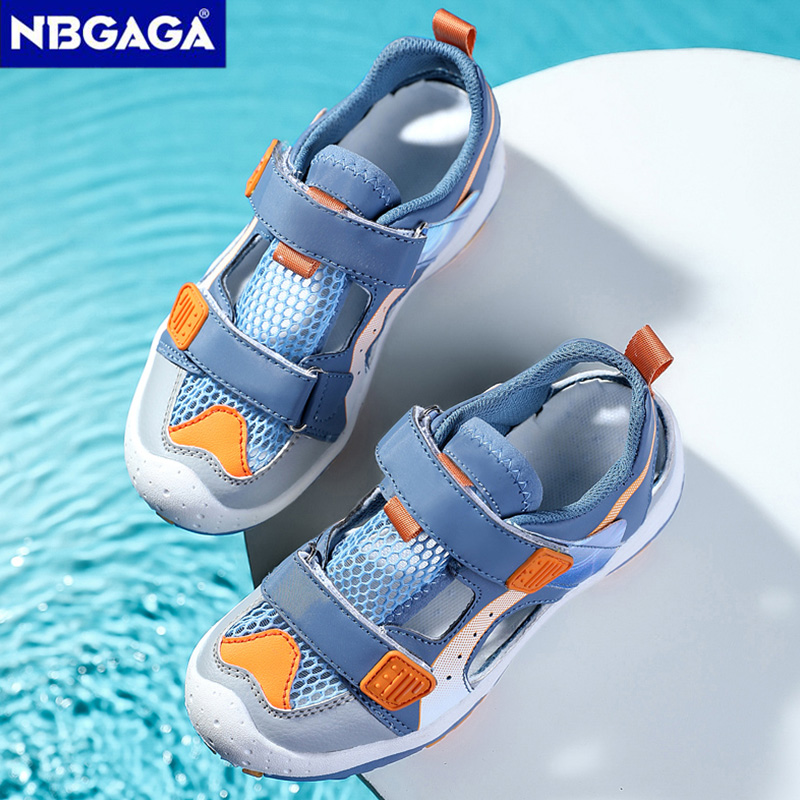 夏通気性スポーツサンダル子供男の子屋外カジュアルビーチシュー - Sandal Sport Outdoor のレビューと価格