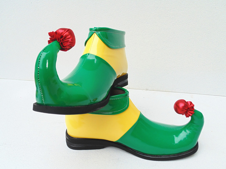 ピエロの靴 コスプレパフォーマンス用品 アニメ用マジックホー - Men Shoes Europe To Us のレビューと価格