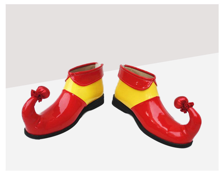 ピエロの靴 コスプレパフォーマンス用品 アニメ用マジックホー - Men Shoes Europe To Us のレビューと価格