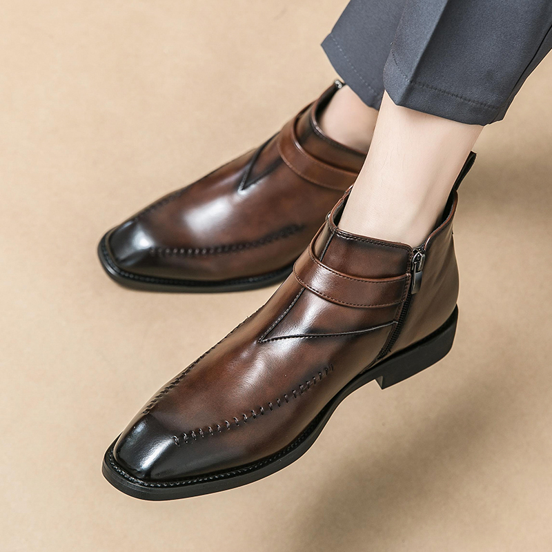 ファッショナブルで柔らかく快適なチェルシーブーツ、ブランドの - Men'S Shoes Top Brands のレビューと価格
