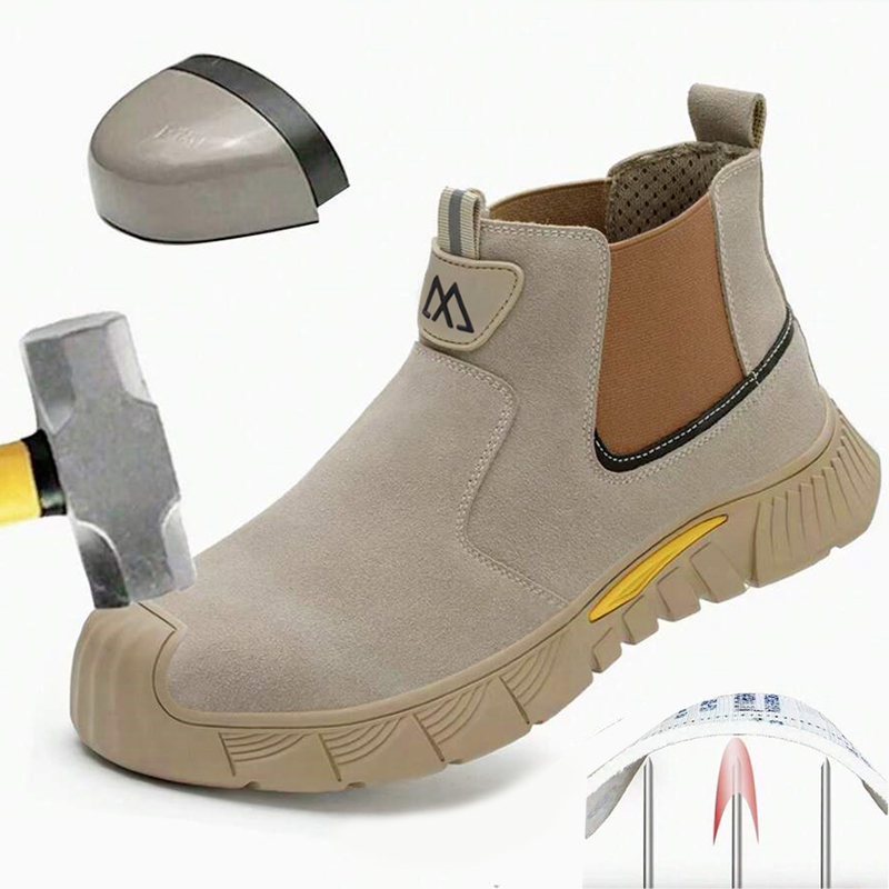 耐摩耗性と耐久性に優れたスチールトゥ作業靴（男女兼用）、耐衝 - Men'S Shoes For Sale のレビューと価格