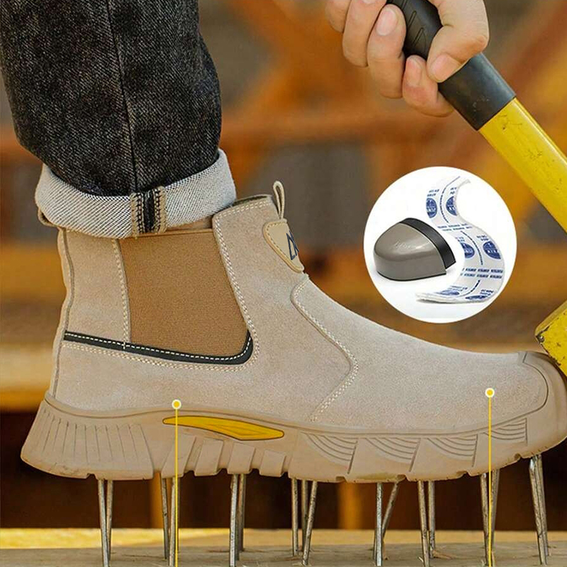 耐摩耗性と耐久性に優れたスチールトゥ作業靴（男女兼用）、耐衝 - Men'S Shoes For Sale のレビューと価格