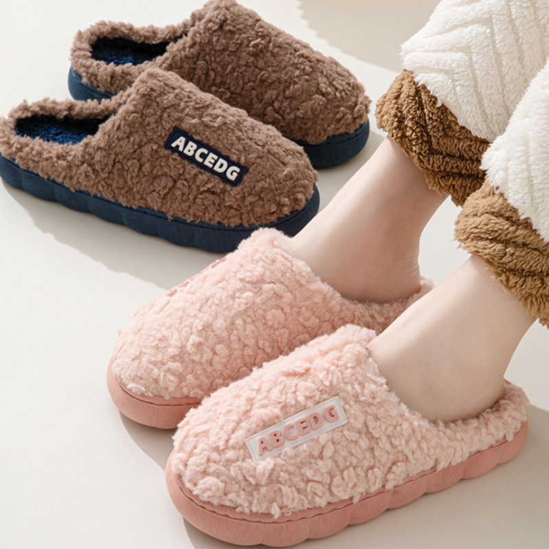 トレンド冬用カップル室内用滑り止め付きメンズ・レディース兼用 - Men'S Shoes For Sale のレビューと価格