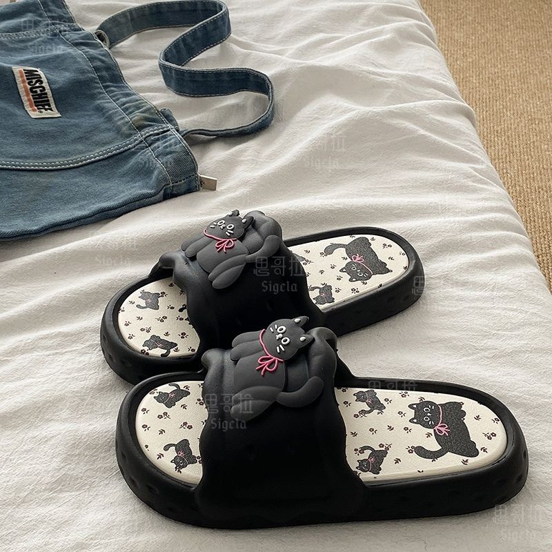 Printting かわいいクマの女性スリッパ夏屋内ソフト漫 - Men'S Shoes Non Slip のレビューと価格