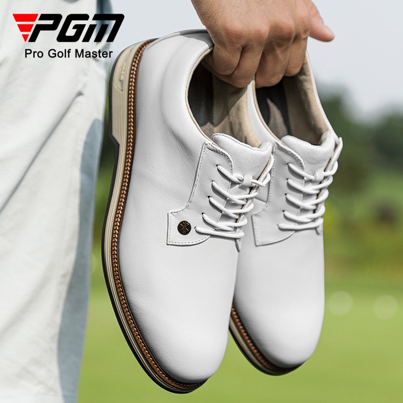 PGM メンズ牛革ゴルフシューズ スパイクレス アンチスリッ - Men Shoes Eu To Us Size のレビューと価格