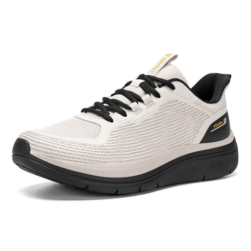 Fitville メンズ ランニングシューズ 厚底 スリッポ - Men Shoes On Cloud のレビューと価格