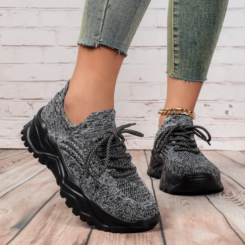 ファッションチャンキープラットフォームスニーカー、男女兼用、 - Men'S Shoes With Platform のレビューと価格
