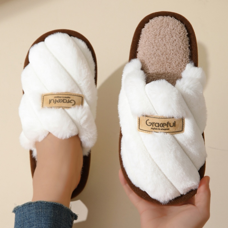 2026年冬用暖かいプラッシュ素材の女性用ソフトスリッパ、男 - Men'S Shoes Non Slip のレビューと価格