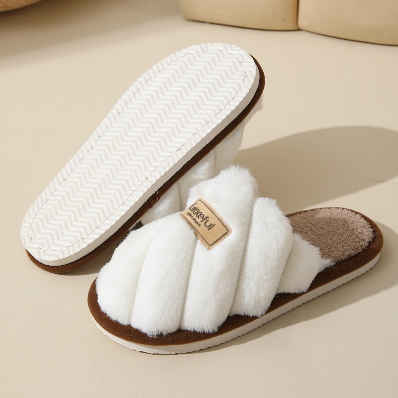 2026年冬用暖かいプラッシュ素材の女性用ソフトスリッパ、男 - Men'S Shoes Non Slip のレビューと価格