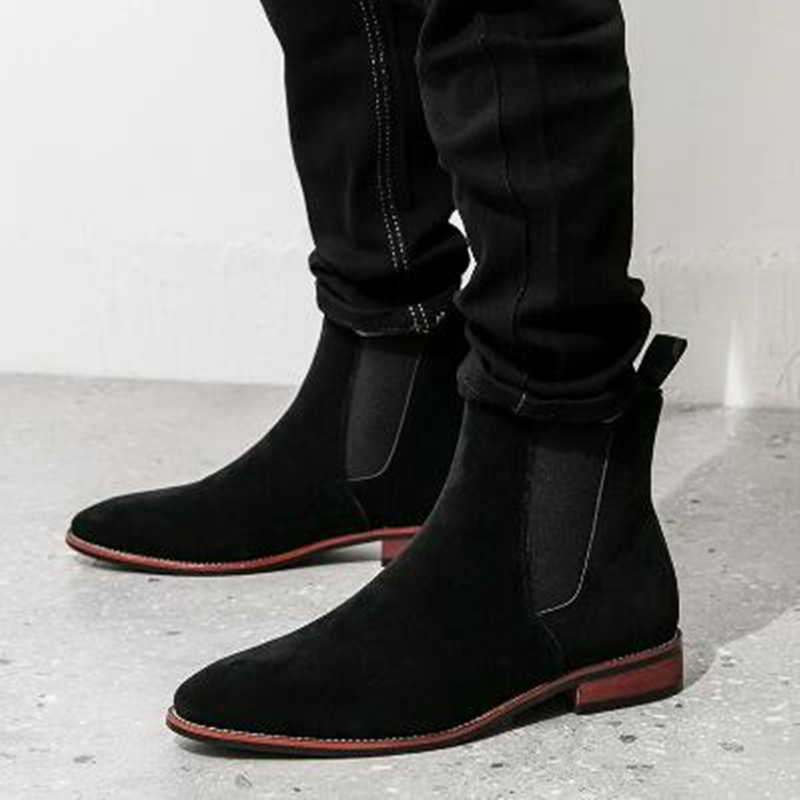 2026 高級ブランドマンレトロスエード本革チェルシーブーツ - Men'S Shoes Top Brands のレビューと価格