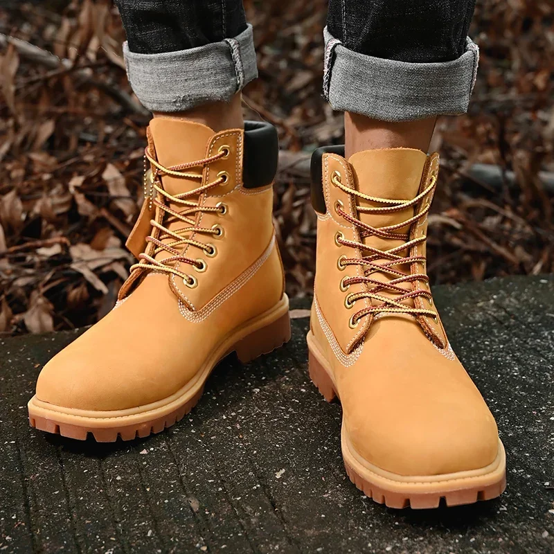 ブーツ メンズ ハイカットブーツ 高品質 レディース レザー - Men'S Shoes For Sale のレビューと価格